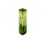 VASE-Tall Metallic Green Square