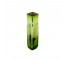 VASE-Tall Metallic Green Square