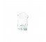 VASE-Clear Thick Glass Triangle