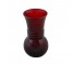 VASE-Cranberry Colored Glass