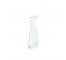 VASE-Clear Glass W/Thick Base & Flared Edge