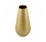 VASE-Gold Metal Tear Drop