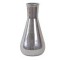 VASE-ALUM CONE FLASK-7.75H