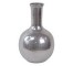 VASE-ALUM BALL FLASK-7"H