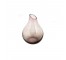 VASE-Transluscent Purle Teardrop Shaped Glass