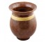 VASE-12IN-TERRACOTTA-CANE BAND