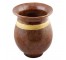 VASE-12IN-TERRACOTTA-CANE BAND