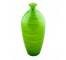 VASE-14"-GLASS-GREEN