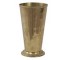 VASE-MED-BRASS-7.5"H