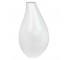 VASE- West Elm Ecru Colored-Tear Drop