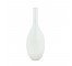 VASE-Tear Drop Shape Opal Glass W/Long Neck