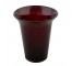 VASE-Dark Red Glass