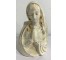 VASE-Small Off White Virgin Mary Praying w/Gold Accents