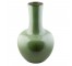 VASE-21H-CELEDON GREEN CRACKLE