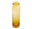 Large Amber Apothocary Jar Vase