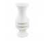 VASE-Large White Lacquer Chess Piece