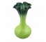VASE-Green Ombre Colored Glass