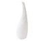 VASE WHT CERAMIC