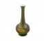 VASE-10.5"MATTE GREEN CERAM-BEVE