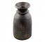 VASE-12.5H-DK WOOD-ETHNIC