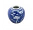 VASE-Blue & White Ginger Jar W/O Lid