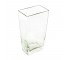 VASE-8.5H-GLASS-RECTANGULAR