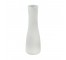 VASE-Mondern Matte White Vase W/Verticle Ribbing