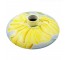VASE-Short Blue/Yellow Flower