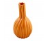 VASE-BALLOONBUD-ORANGE-7.5"H