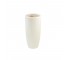 VASE-Tall Glazed White Cylinder