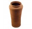 VASE-TERRA COTTA 12"RIDGED