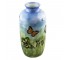 VASE-W/BUTTERFLIES 15"HANDPOTT