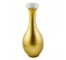 VASE-16" Gold Ceramic
