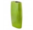 VASE-Glossy Green Tall Oval Shaped