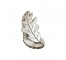 BOOKEND-Silver Oak Leaf