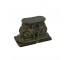 BOOKEND-Bronze Leaf Pedestal (Pair)