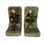 BOOKEND-Green Marble Musicans (Pair)