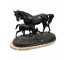 STATUE-2 RACING HORSES