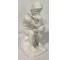 STATUE-9" PLASTER-THE THINKER