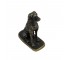 BOOKEND-Bronze Sitting Dog