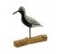 BIRD ON STAND-WOOD- 12 3/4"