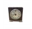 CLOCK-OFFICE-LEATHER-CHROME