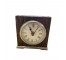 CLOCK-OFFICE-LEATHER-CHROME