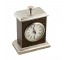 CLOCK-OFFICE-LEATHER-CHROME