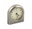 CLOCK-ALARM SILVER