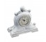 CLOCK-MANTEL-WHITE-PAINTED