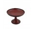 CAKE STAND-6"HIGH RED WICKER