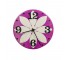 CLOCK-WALL-FLOWER-PINK