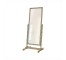 MIRROR-CHEVAL WHT FAUX BAMBOO