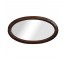 MIRROR-OVAL OAK BEVELED
